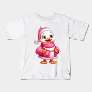 Christmas Duckling Kids T-Shirt